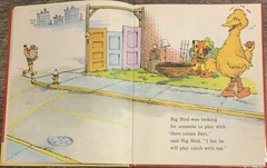 CTW Sesame Street 1st Vtg HC Ed. Nobody Cares About Me! Sarah Roberts 1982 GOOD!