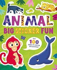 Animal Big Sticker Fun: Over 100 Pages of – Paperback, by IglooBooks – Very Good