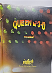 Queen in 3D by Brian May (Hardcover, 2017).WITH GLASSES.. GREAT CONDITION