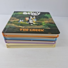 Bluey 4 Book Bundle The Creek, The Beach, Fruit Bat, Bob Bilby Hardcover