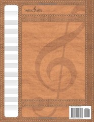 Blank Sheet Music Notebook | Music Manuscript Paper Notebook | 120 Pages | 12 St