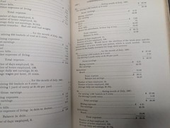 1889 Iowa Bureau of Labor Statistics Third Biennial Report Coal Mining Wage Book