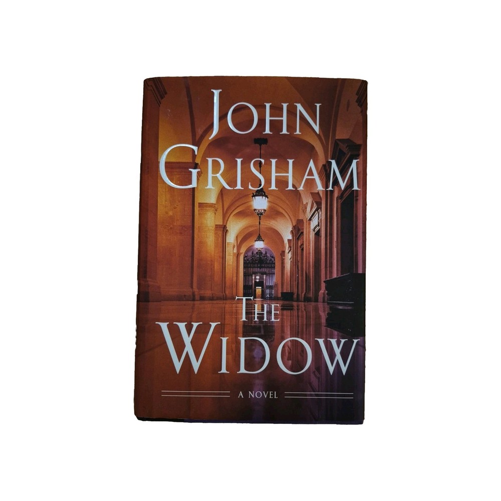 John Grisham The Widow Hardcover Legal Thriller Novel with Dust Jacket