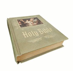 Holy Bible King James Version Red Letter Edition Family 1971 Heirloom Hardcover