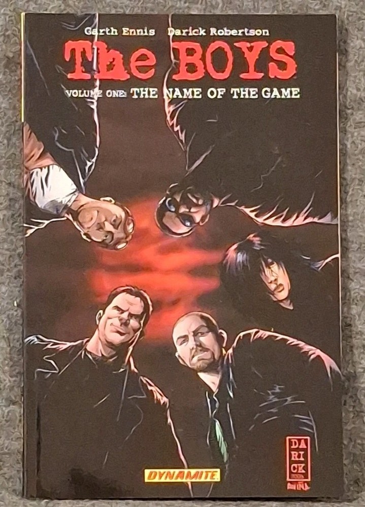 The Boys Vol. 1: The Name of the Game NEW Bagged 'N Boarded 4th Printing