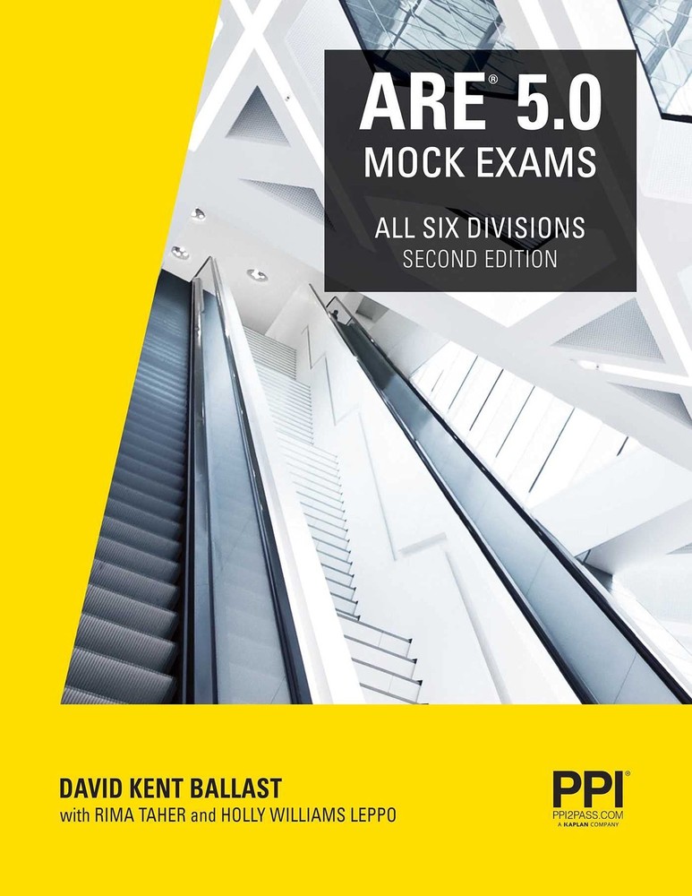PPI ARE 5.0 Mock Exams All Six Divisions, 2nd Edition – Practice Exams for…