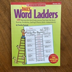 Daily Word Ladders Ser.: Daily Word Ladders: Grades 4-6 : 100 Reproducible Word