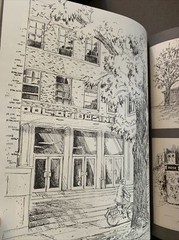 Michigan: A Sketchbook Of University Campus Scenes By Bill Shuttliff HC HTF 1988