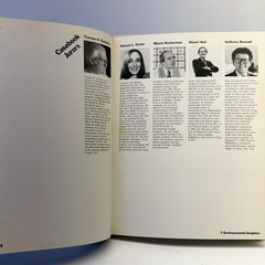 Print Casebooks 6 1984/85 Environmental Graphics Susan Braybrooke Hardcover DJ