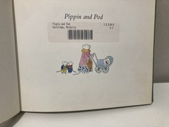 Pippin and Pod by Michelle Cartlidge rare HC by Pantheon Books 1978 Ex-Library