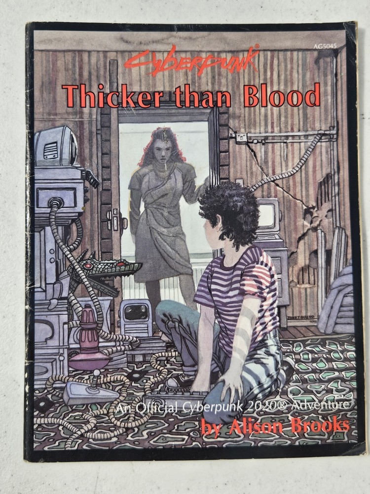 Thicker than Blood by Alison Brooks adventure for Cyberpunk AG5045 Atlas Games