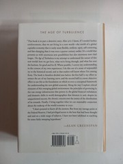 The Age of Turbulence Adventures in a New World by Alan Greenspan – LIKE NEW HC