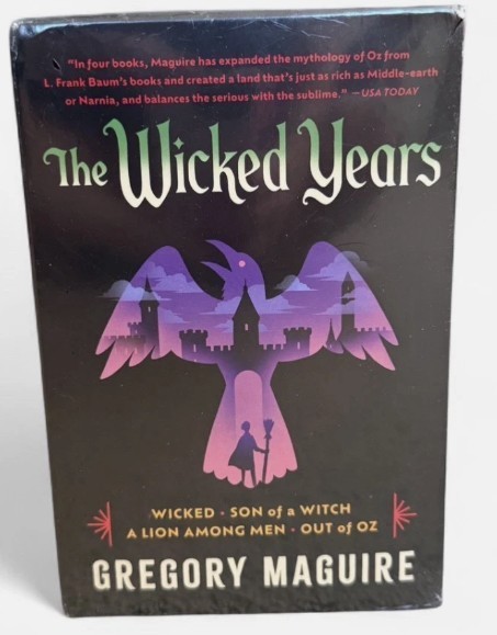 NEW! SEALED! UNREAD! Wicked Years 4 Book Box Set Gregory Maguire Fresh Oz Books