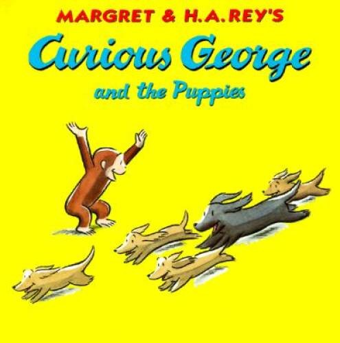 Curious George and the Puppies – Paperback By H. A. Rey – VERY GOOD