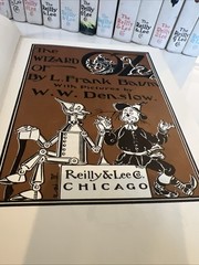 Wizard of OZ L. Frank Baum 14 Books Hardcover Reilly & Lee White Edition 1960’s!