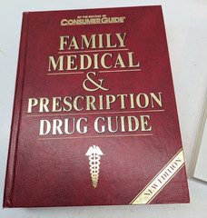 LOT OF 2 Medical Books: Great Health Hints & Handy Tips Family Medical Guide HC