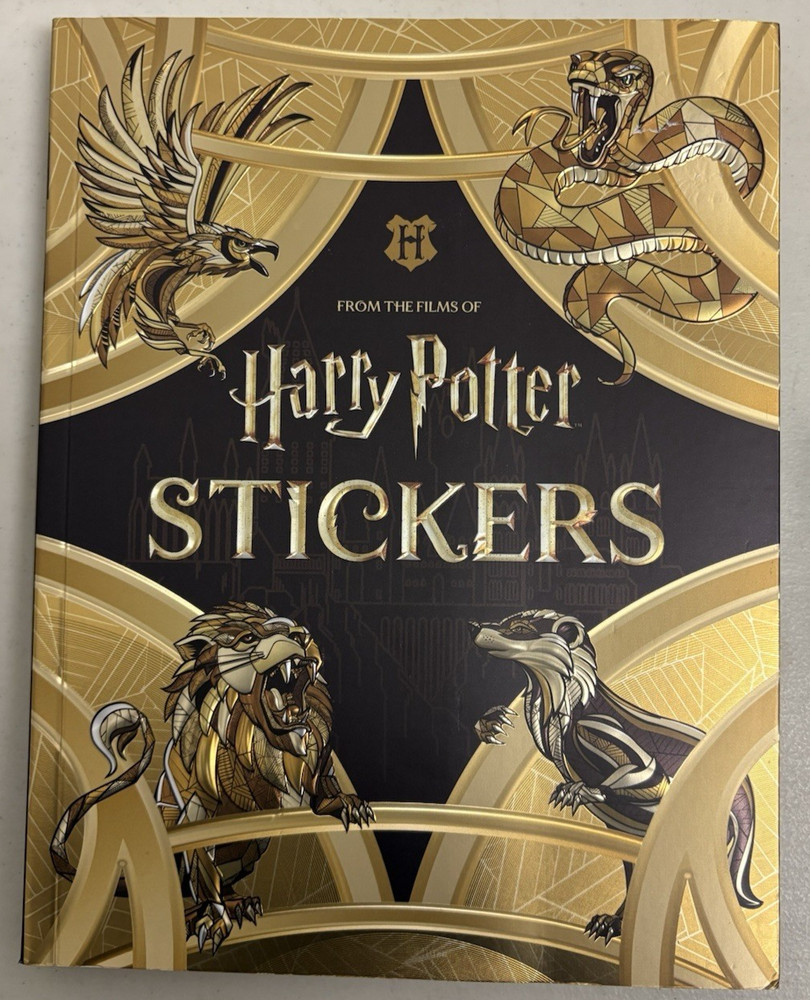 Harry Potter Stickers, Paperback by Thunder Bay Press LIKE NEW