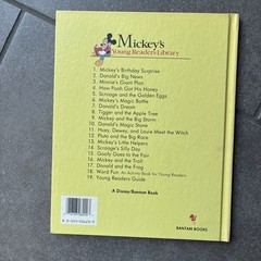 Disney Mickey’s Young Reader Library Hardcover Books , Vol 1-4 & Vol 6-10
