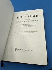 RARE Nelson Holy Bible KJV Red Letter Concordance Morocco Leather Great Cond