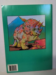 Vintage 1994 Dinosaurs Deluxe Coloring Activity Golden Book Unused Triceratops