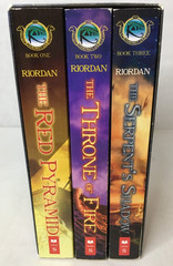 Lot of 3 The Kane Chronicles Books 1-3 by Rick Riordan – Complete Series BOX SET