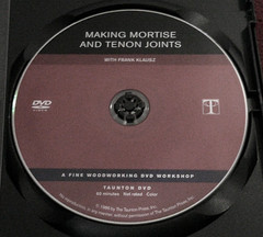 Making Mortise and Tenon Joints with Frank Klausz DVD Fine Woodworking Workshop