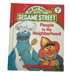 1989 On My Way With Sesame Street Books Complete Set 1-15 CTW Funk & Wagnalls