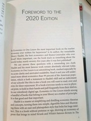 Economics in One Lesson by Henry Hazlitt (Hardcover) 2020 Edition