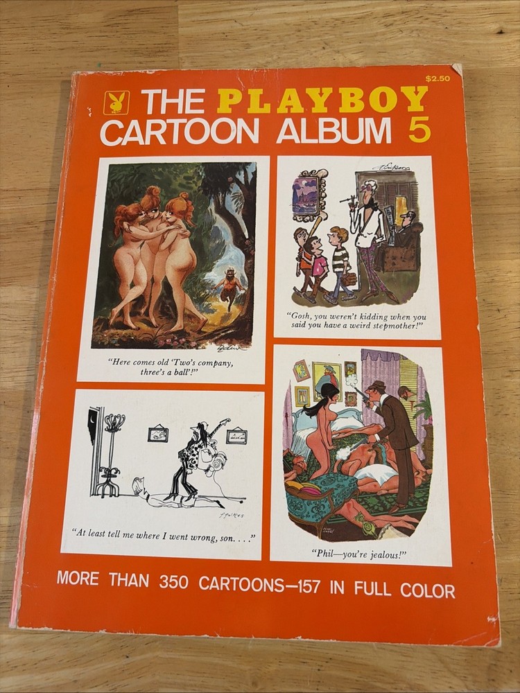 Playboy – The Playboy Cartoon Album 5 (1972) Soft Cover Book by playboy press