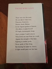 Those Who Love: Love Poems by Sara Teasdale (Hardcover)