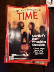 Time Magazine Lot Of 7 Issues From 1990-04