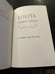 Lolita by Vladimir Nabokov (Hardcover, English, G. P. Putnam’s Sons)