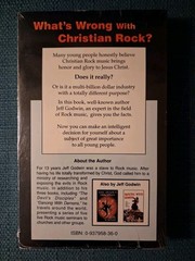 WHAT’S WRONG WITH CHRISTIAN ROCK? By Jeff GODWIN UNREAD COPY Factory Sealed NEW