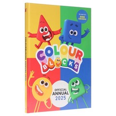 Colourblocks Annual 2025: By Sweet Cherry Publishing – Ages 3-5 – Hardback