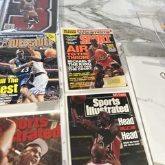 SPORTS ILLUSTRATED MICHAEL JORDAN LOT 20 Items CHICAGO BULLS COLLECTION MAGAZINE
