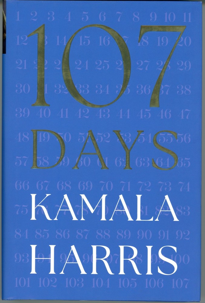 Kamala Harris Signed Book – 107 Days