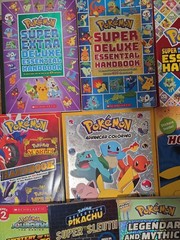 Lot Of 10 Pokémon Books – Stories, Drawing/Coloring & Handbooks