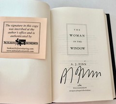 The Woman in the Window by A. J. Finn (2018, Hardcover) – SIGNED w/ COA