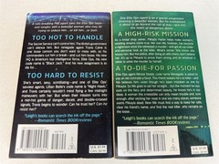Lora Leigh * Lot Elite Ops Paperbacks Wild Card Heat Seeker Black Jack Renegade