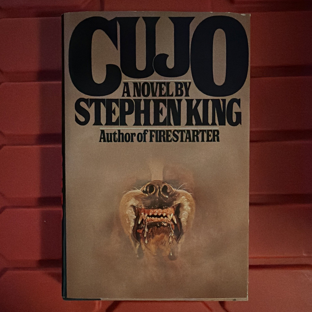 Stephen King Cujo First Edition Hardcover Dust Jacket The Viking Press 1981