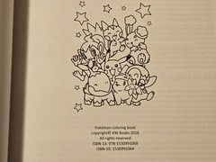 2016 Pokemon Coloring Book, Brand New, 75 Pages, KW Books