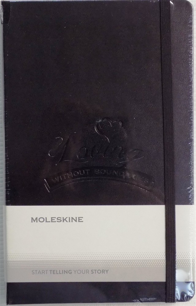 Moleskine Loving Wiithout Boundaries Journal ~5.25″ X 8.25″ In Shrink Wrap