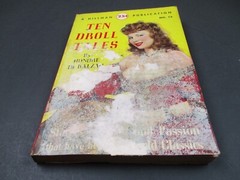TEN DROLL TALES by Honore de Balzac, Hillman Book #12, 1949, Vintage Paperback!