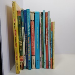Golden Books Lot 60s 70s 80s 90s 365 Stories Christmas Songbook Bedtime Vintage