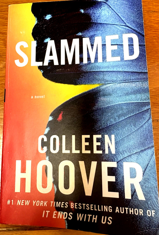 „SLAMMED”~A NOVEL BY COLLEEN HOOVER~ PAPERBACK~ROMANTIC+EMOTIONAL~HEART-STOPPING