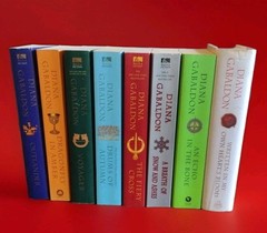 Diana Gabaldon Outlander Series Set Lot Large Trade Paperback Books 1-8