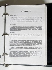 J. Vernon McGee’s Notes on the Holy Bible (partially complete, w/binder)