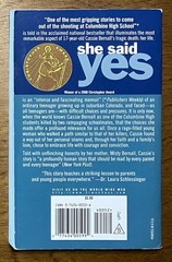 She Said Yes The Unlikely Martyrdom of Cassie Bernall by Misty Bernall paperback