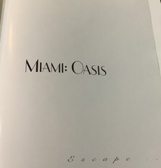Miami : Oasis by Kathryn S. Orosz (1995, Hardcover) SIGNED COPY