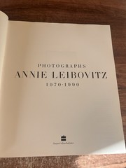 Photographs, Annie Leibovitz, 1970-1990 by Leibovitz, Annie